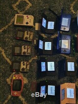 Lot De Nintendo Ds Lite, Ds Originale, Gameboyscolor, Pocket, Advance