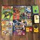 Lot De Nintendo Game Boy Couleur Pokemon Red Pickachu Bleu Or Cib Testé Travail