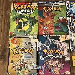 Lot De Nintendo Game Boy Couleur Pokemon Red Pickachu Bleu Or Cib Testé Travail