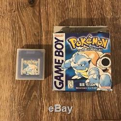 Lot De Nintendo Game Boy Couleur Pokemon Red Pickachu Bleu Or Cib Testé Travail