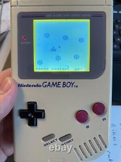Lot Game Boy Dmg Back Light Mod + Game Boy Color Light Mod + 21 Jeux / 21 Games