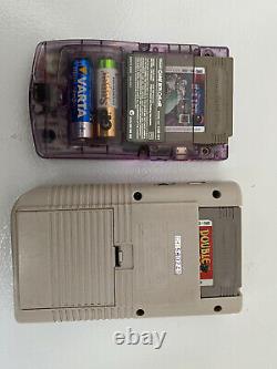 Lot Game Boy Dmg Back Light Mod + Game Boy Color Light Mod + 21 Jeux / 21 Games