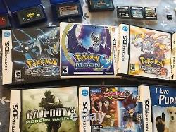 Lot Nintendo Game Boy, Couleur, Advance Sp, Jeux Ds Lite, 3ds 56 Et Access. Sensationnel