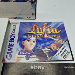 Lufia Le Retour de la Légende Nintendo Game Boy Color Complet en Boîte UK PAL