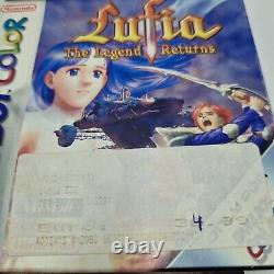 Lufia Le Retour de la Légende Nintendo Game Boy Color Complet en Boîte UK PAL