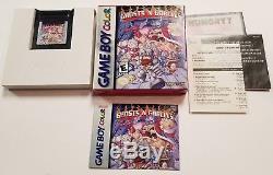 Menthe Complète Ghosts'n Goblins (nintendo Game Boy Color, 1999) Rare