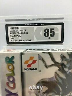 Metal Gear Solid 2000 Nintendo Game Boy Color Pal New Sealed Ukg Not Vga 85% Nm
