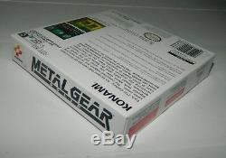 Metal Gear Solid Pour Game Boy Color Gbc Cib Complet