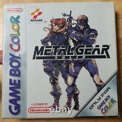 Metal Gear Solid en excellent état - Jeu complet Gameboy Color GBC EUR UK