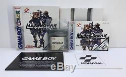 Metal Gear Solid (nintendo Game Boy Color, 2000) Version Européenne