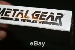 Metal Gear Solid (nintendo Game Boy Color) Nouveau Etanche H-seam, Near-mint & Rare
