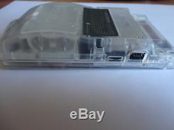 Modded Ags 101 Nintendo Game Boy Édition De Couleur Clear Système À Main Clear Backlit