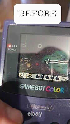 Modification de l'écran Nintendo Gameboy Color IPS 2024 et audio avec sortie HDMI