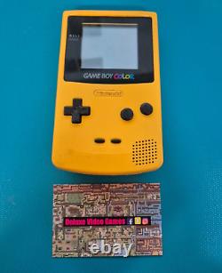 NINTENDO GAMEBOY console jaune de couleur Nintendo Gameboy