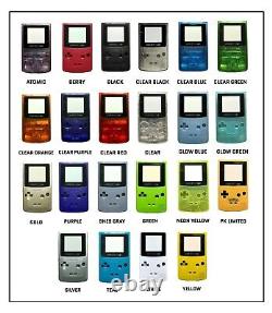 New Screen Nintendo Jeu Garçon Couleur Système Gbc Nouveau Choisissez Une Couleur