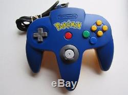 Nintendo 64 + Game Boy Couleur Pokemon Lot Controller Transfert Jaune Bleu Rouge