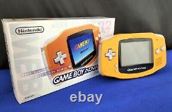 Nintendo Game Boy Advance Agb-001 Gba Spice Orange Japon Importation Travail Testé