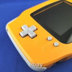 Nintendo Game Boy Advance Agb-001 Gba Spice Orange Japon Importation Travail Testé