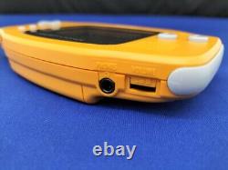 Nintendo Game Boy Advance Agb-001 Gba Spice Orange Japon Importation Travail Testé