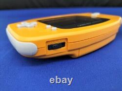 Nintendo Game Boy Advance Agb-001 Gba Spice Orange Japon Importation Travail Testé