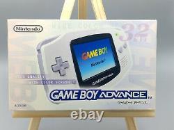 Nintendo Game Boy Advance Blanc. Complète En Boîte. Correspondance Des Numéros De Série