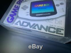 Nintendo Game Boy Advance Blanc Nouvelle Usine Vga Scellé 95+
