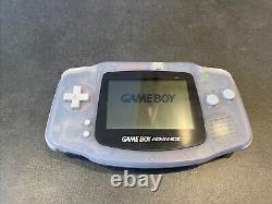 Nintendo Game Boy Advance Bundle Clear Full avec 14 jeux Tous testés et fonctionnent