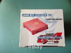 Nintendo Game Boy Advance Console Sp Gundam Char Édition Limitée