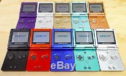 Nintendo Game Boy Advance Gba Sp Advance System Ags 001 Mint Nouveau Choisir Une Couleur