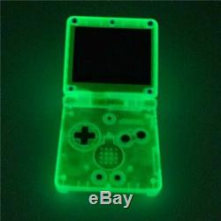 Nintendo Game Boy Advance Gba Sp Glow Dans Le Système Bleu Foncé Ags 101 Brighter