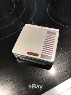 Nintendo Game Boy Advance Gba Sp Ips Mod Système 10 Luminosité Ags 101 Nes