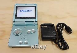 Nintendo Game Boy Advance Gba Sp Perle Blue System Ags 101 Brighter Mint Nouveau