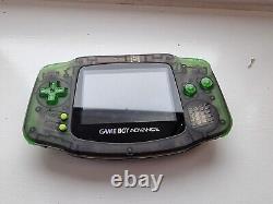 Nintendo Game Boy Advance IPS V2 Écran. Noir Et Vert