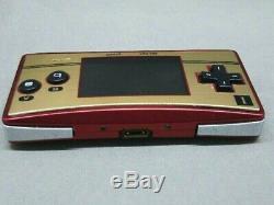 Nintendo Game Boy Advance Micro Console Famicom Couleur Limitée Jeu Vidéo
