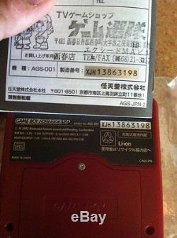 Nintendo Game Boy Advance Sp 101 Famicom Color Limited Edition Gba Sp Cib Jpn