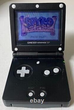 Nintendo Game Boy Advance Sp Ags-001 Accessoires, Chargeur, 5 Jeux Et 4 Manuels