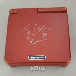 Nintendo Game Boy Advance Sp Console Pokemon Centre Charizard Couleur Limitée