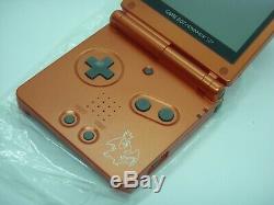 Nintendo Game Boy Advance Sp Console Pokemon Centre Charizard Couleur Limitée