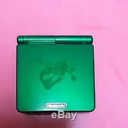 Nintendo Game Boy Advance Sp Console Rayquaza Pokemon Centre Limited Couleur W Box