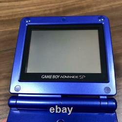 Nintendo Game Boy Advance Sp Couleur Console Azurite Bleu Du Japon