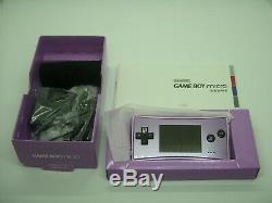 Nintendo Game Boy Advance Sp Micro Condole Système Rose Pourpre Couleur