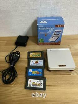 Nintendo Game Boy Advance Sp Nes Couleur + 4 Logiciels