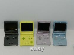 Nintendo Game Boy Advance Sp System Console Ags-101 + Jeu Que Vous Choisissez La Couleur