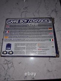 Nintendo Game Boy Advance Système de jeu portable violet Boîte avec manuel