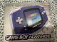 Nintendo Game Boy Advance Système De Jeu Portable Violet En Boîte