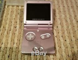 Nintendo Game Boy Advanced Sp Ags-101, Poche De Couleur Gameboy, Lot De Jeux