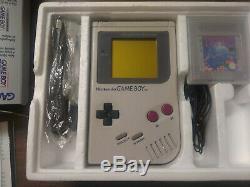 Nintendo Game Boy Clasica Vidéo Consola Con Caja Console De Travail Pas De Couleur