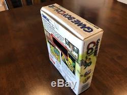 Nintendo Game Boy Color 1999 Kiwi Système Portatif Cgb-001 (complet / Rare Trouve)