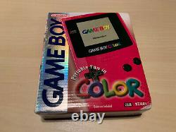 Nintendo Game Boy Color Berry Brand New Scellé En Usine