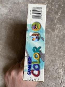 Nintendo Game Boy Color Boîte turquoise Boîte non complète gratuite U. K. P&P